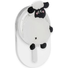 Tiklad Kickstand Karakterli Magsafe Stand - Desen 1 TİKLAD-6345