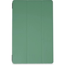 Tiklad iPad Pro 13 (2024) Kılıf Tablet Smart Kılıf - Koyu Yeşil TİKLAD-6345