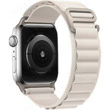 Tiklad Apple Watch 38MM Mountain Kordon - Beyaz TİKLAD-6345