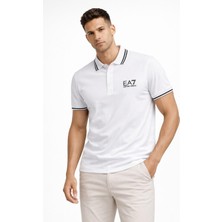 Ea7 Erkek Yakalı T-Shirt