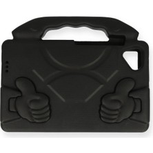 Tiklad Huawei Matepad T10S 10.1 Kılıf Like Stantlı Tablet Silikon - Siyah TİKLAD-6345