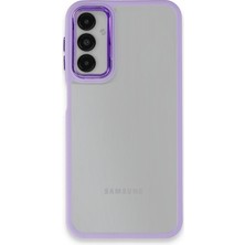 Tiklad Samsung Galaxy A14 4g Kılıf Dora Kapak - Lila TİKLAD-6345