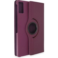 Tiklad Xiaomi Redmi Pad Kılıf 360 Tablet Deri Kılıf - Mürdüm TİKLAD-6345
