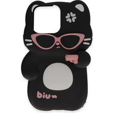 Tiklad iPhone 15 Pro Kılıf Poky Karakter Silikon Kapak - Desen 1 TİKLAD-6345