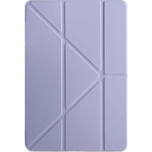 Tiklad Huawei Matepad Pro 12.2 2025 Kalemlikli Mars Tablet Kılıfı - Açık Mor TİKLAD-6345