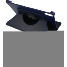 Tiklad Huawei Matepad 10.4 Kılıf 360 Tablet Deri Kılıf - Lacivert TİKLAD-6345