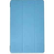 Tiklad iPad Pro 13 (2024) Kılıf Tablet Smart Kılıf - Mavi TİKLAD-6345