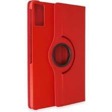 Tiklad Xiaomi Redmi Pad Kılıf 360 Tablet Deri Kılıf - Kırmızı TİKLAD-6345