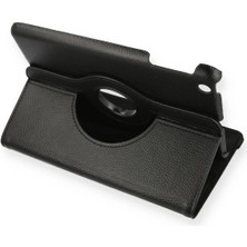 Tiklad iPad Mini 1 Kılıf 360 Tablet Deri Kılıf - Siyah TİKLAD-6345