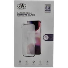 Tiklad iPhone 16 Pro Max Bilvis 3D Mat Cam Ekran Koruyucu TİKLAD-6345