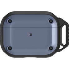 Tiklad Airpods Pro 2 (2.nesil) Asgard Kılıf - Mavi TİKLAD-6345