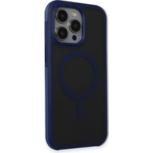 Tiklad iPhone 15 Pro Toras Airbag Magsafe Kapak - Lacivert TİKLAD-6345