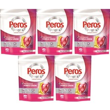 Peros Pratik Matik Çamaşır Deterjanı Kapsülü - Tableti 130 Adet Renkliler (5pk*26)