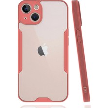 Tiklad iPhone 14 Plus Kılıf Platin Silikon - Pembe TİKLAD-6345