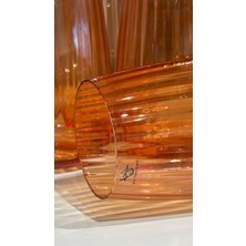 The Mia Cam 4 Adet Su Bardağı Turuncu 600 ml