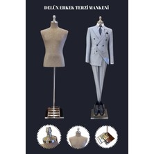 Manken İstanbul Italyan Kalıp Erkek Vitrin Amaçlı Terzi Mankeni Vitrin Mankeni