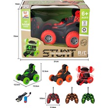 Seher Oyuncak Çılgın Akrobatik Uzaktan Kumandalı Şarjlı Araba 360 Derece Döndürme