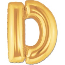 Fixup Altın Sarısı Folyo Harf Balon 1 Metre