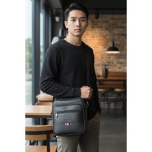 Basarideri Willpolo Erkek Çapraz Askılı Büyük Boy El Çantası – Çok Bölmeli Günlük Kullanım