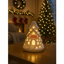 Antilop Işıklı Dekoratif Şato – LED Aydınlatmalı Masalsı Masa Üstü Dekor | 3D Baskı Gece Lambası