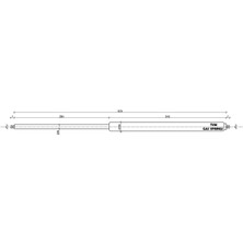 Tvm Gas Springs Gazlı Amortisör 625 mm Açık Boy (550 Newton – 55 Kg)