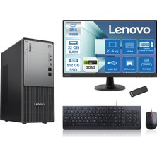 Lenovo Thinkcentre Neo 50T Gen5 Intel Core I5 14400 32GB Ddr5 512GB SSD 21.5 Inç Monitör Freedos Nvidia RTX3050 6gb Masaüstü Bilgisayar 30502112UAS1CF00F12 + Zetta Flash Bellek