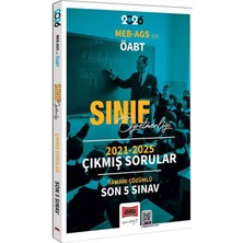 Yargı Yayıncılık Yargı 2026 Meb Ags Için Öabt Sınıf Öğretmenliği 2021-2025 Tamamı Çözümlü Son 5 Sınav Çıkmış Sorular