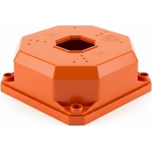 Zibox Thor TKB-1111 Dış Mekan Kamera Montaj Kutusu (Turuncu Buat + Taban)