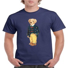 ÇARŞI47 T-Shirt Yetişkin Ayıcık Baskılı Tişört