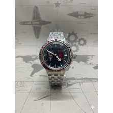 Vostok Amphibia Mekanik Otomatik Erkek Kol Saati Siyah Kadran