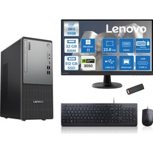 Lenovo Thinkcentre Neo 50T Gen5 Intel Core I5 14400 32GB Ddr5 512GB SSD 23.8 Inç Monitör Windows 11 Pro Nvidia RTX3050 6gb Masaüstü Bilgisayar 30502412UAS1CF00P12 + Zetta Flash Bellek