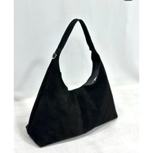 Zeynep Keskin Design Yeni Sezon Hakiki Süet Deri Kadın El ve Omuz Çantası ( Uzun Askısı Mevcuttur)