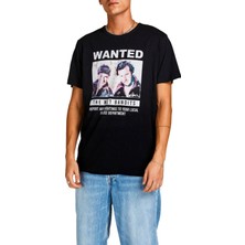 Jack & Jones Erkek T-Shırt 12198547-BLACK