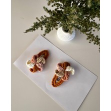 Livadesign7 Saç Tokası Özel Tasarımı Handmade 2'li Çıt Çıt Toka Seti