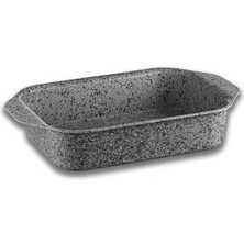 Brioni Stone-Age Çizilmez Yanmaz Yapışmaz 2'li Fırın Tepsi Seti