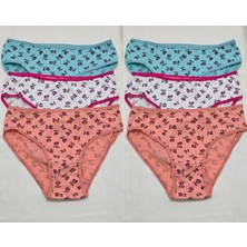 Macal Pink White Underwear Kadın Külot 6'lı Set 2604