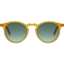 Gigi Studios Roy Gs2005 55 Sarı Yuvarlak Unisex Güneş Gözlüğü