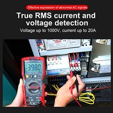 Unı-T Ut 89X Dijital Multimetre Rms Ncv 1000V Ac/dc 20A Ac/dc