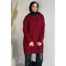 Julude Gülseli Simli Tesettür Triko Tunik P-00020160