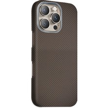 CPT83 Apple iPhone 16 Pro Max Volt Magsafe Kapak - Kahverengi STEPLYA-48387