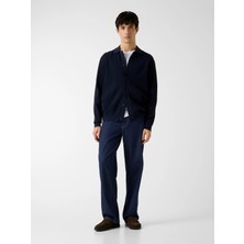 Guess Polo Düğmeli Teknik Erkek Siyah Hırka M6RR37Z5062-G7DC