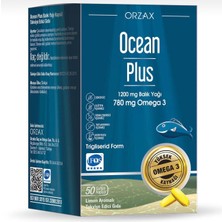 Orzax Ocean Plus 1200MG Omega 3 50 Kapsül