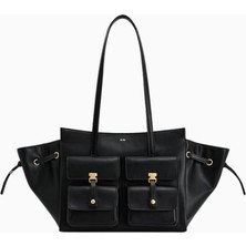 Jw Pei Linda Vegan Deri Tote Çanta, Altın Donanımlı El ve Omuz Kullanımlı