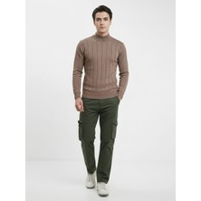 Love Giyim Kargo Cepki Keten Pantolon