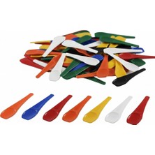 Bekar Ambalaj Panda Dondurma Kaşığı Lüks Renkli - 250 Adet