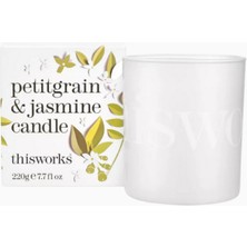 This Works Petitgrain-Jasmine Mum 220G, El Yapımı Lüks Mum