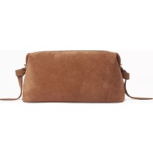 Yuzefi Brioche Duffle Çanta, Çakıllı Deri, Günlük & Seyahat