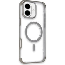 CPT83 iPhone 16 Hilton Magsafe Kapak - Titan Gri STEPLYA-48387