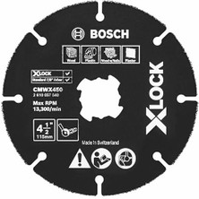 Bosch x Lock Karbür Çoklu Taşlama Diski 4 1/2 Inç CMWX450