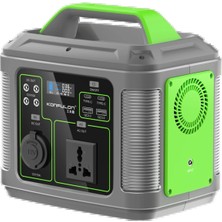 CN04 Powerbank 300W 60.000 Mah 5W LED Işıklı Kamp Şarj Pd 60W - Gri STEPLYA-48387